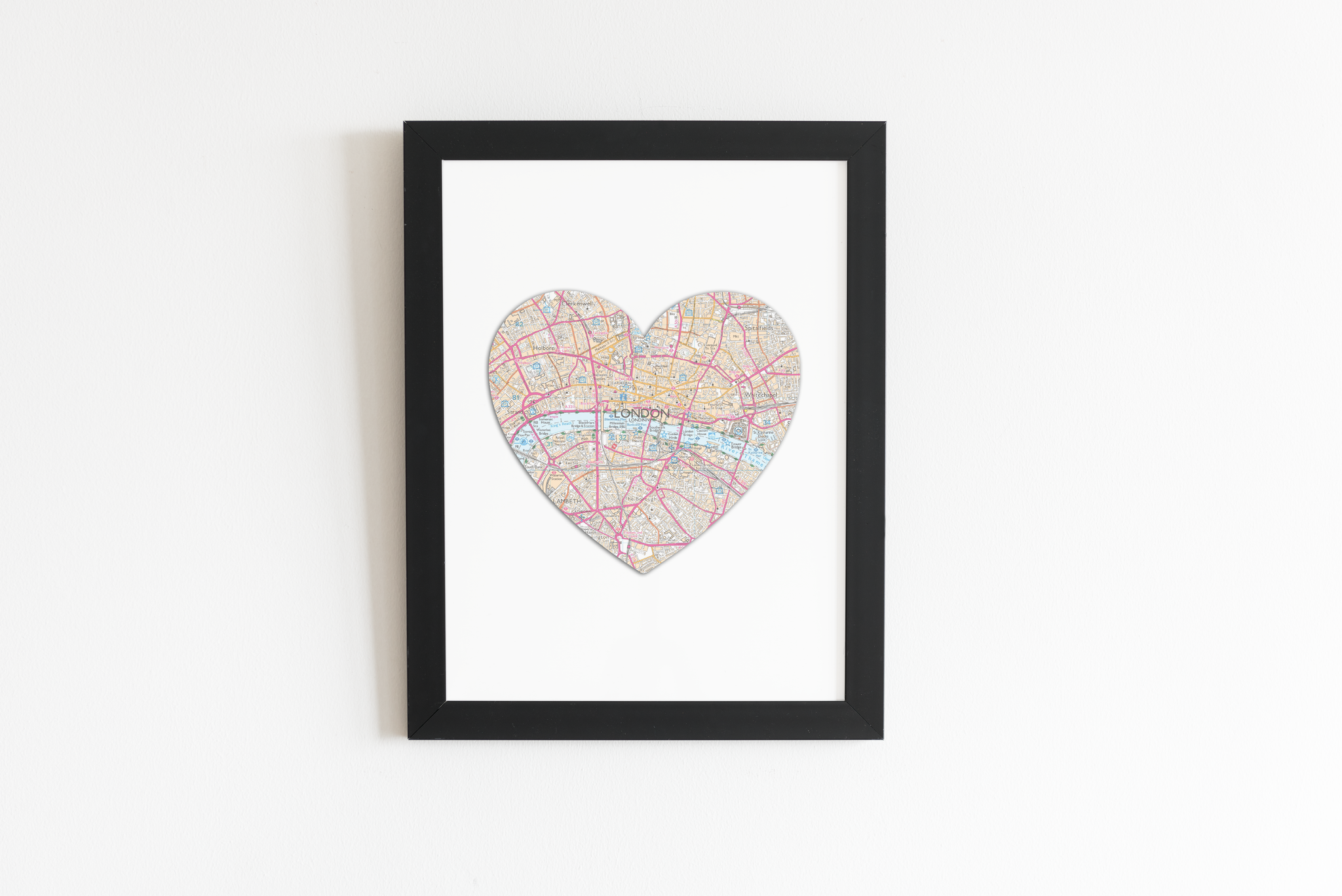 Personalised Triple 3D Heart Map with personalisation | Valentines Gift | Gift for Her | Gift for Him | Anniversary Gift