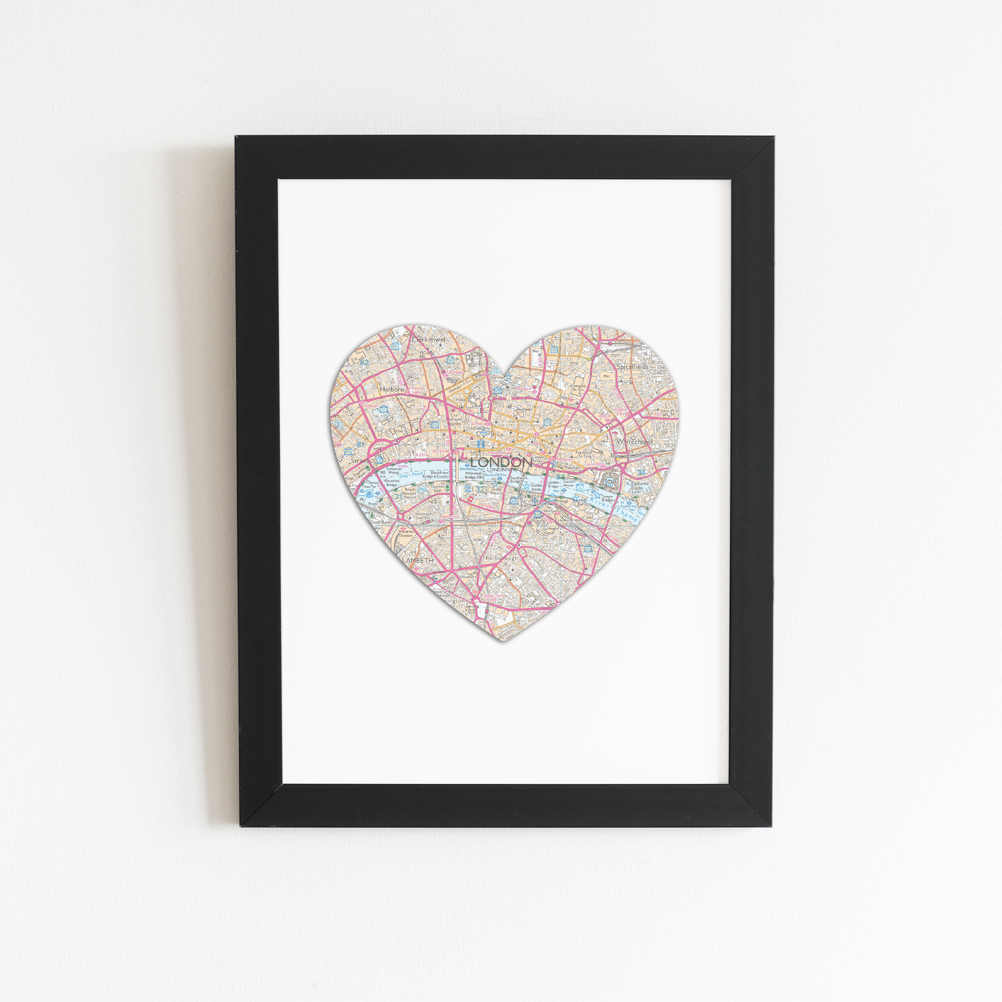 Personalised 3D Heart Map | Valentines Gift | Gift for Her | Gift for Him | Anniversary Gift