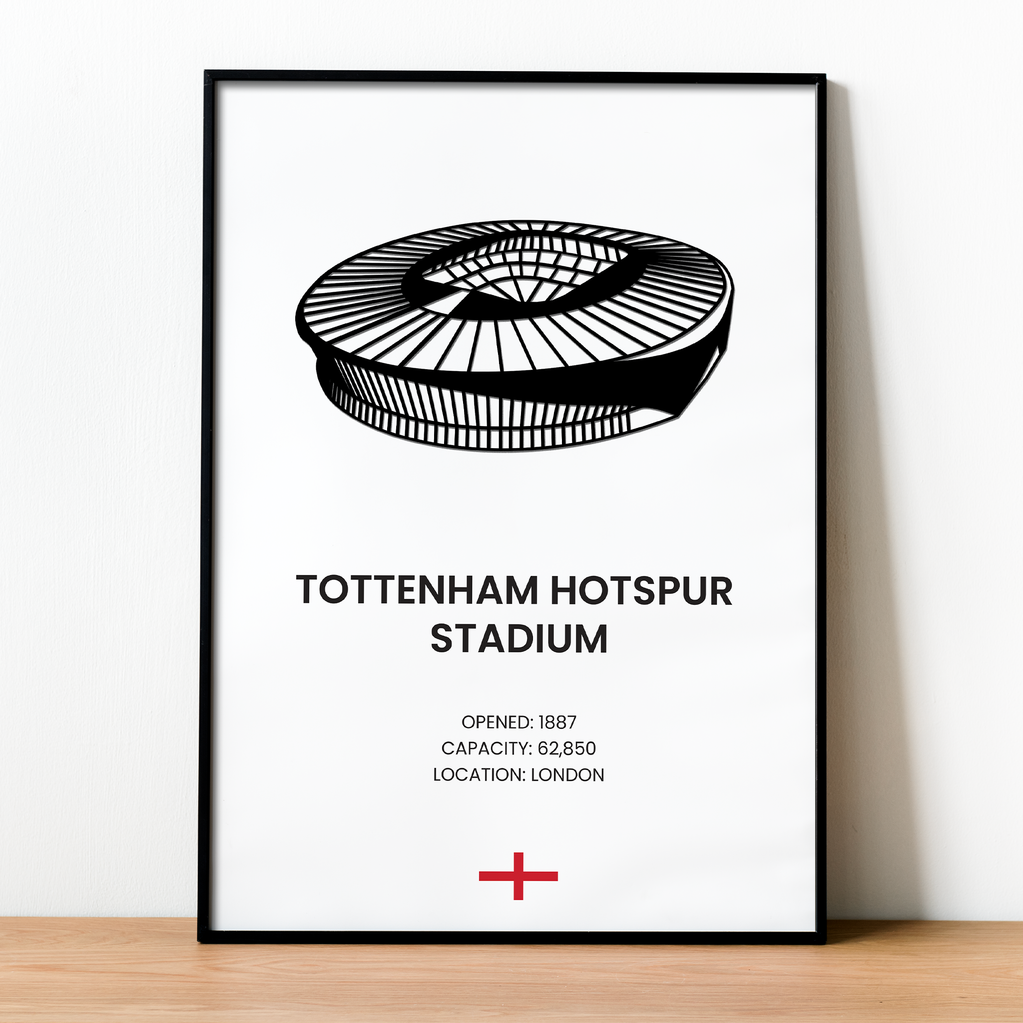 Football Stadium Art in Frame - Etihad