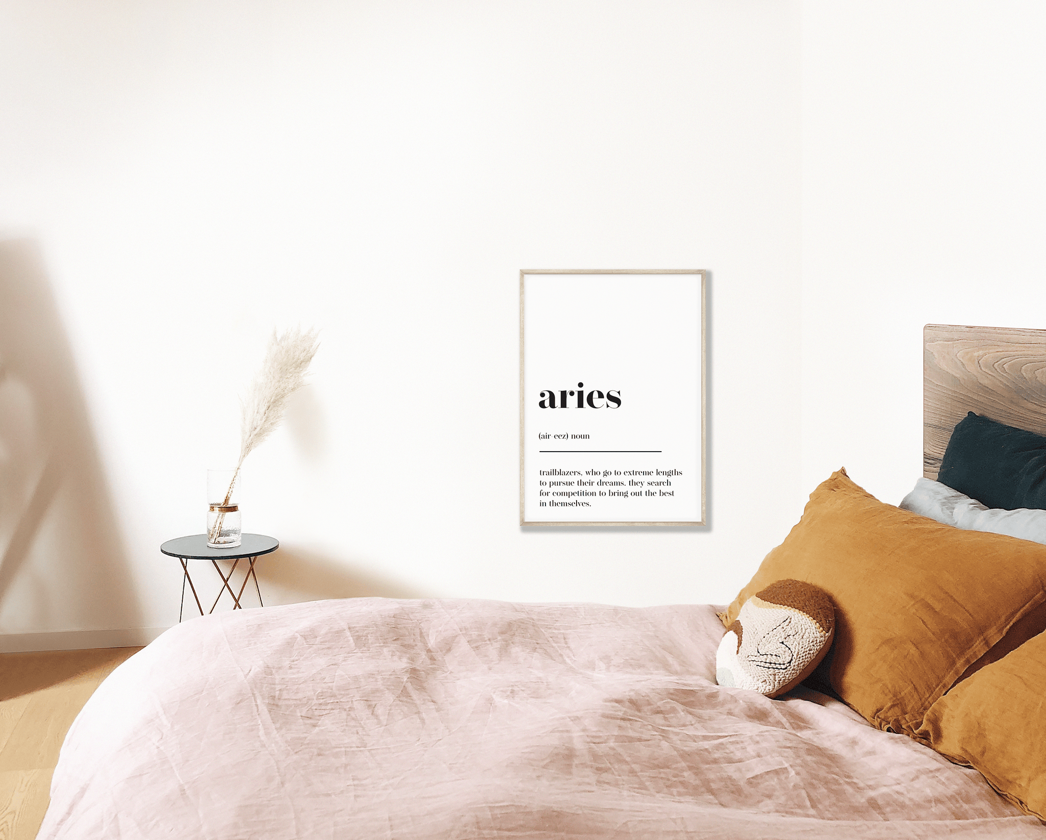 Aries Definition Print Poster